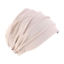 3er Pack Turban Mützen Damen Baumwolle für Chemo Haarverlust