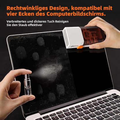Tastaturreiniger Keyboard Cleaner mit Spray und 5 Reinigungstüchern