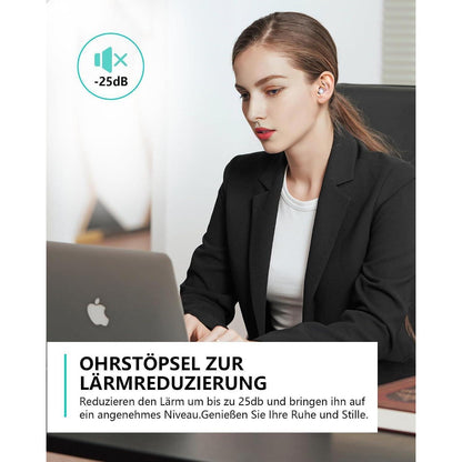Schlaf-Ohrstöpsel Silikon S/L – Geräuschreduzierung & Komfort