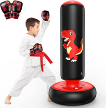 Aufblasbarer Boxsack Kinder für Praxis Karate Taekwondo MMA