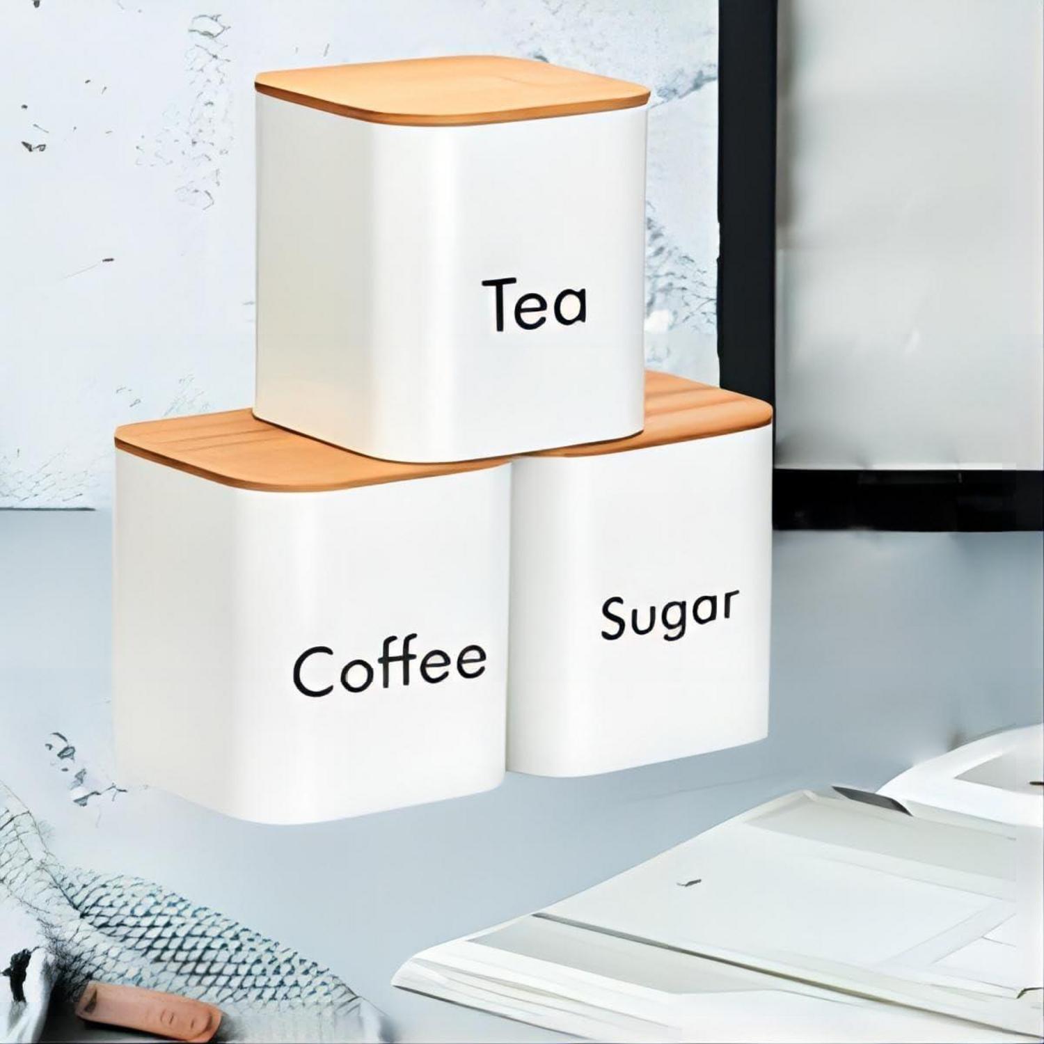 Edelstahl Küchendosen-Set mit