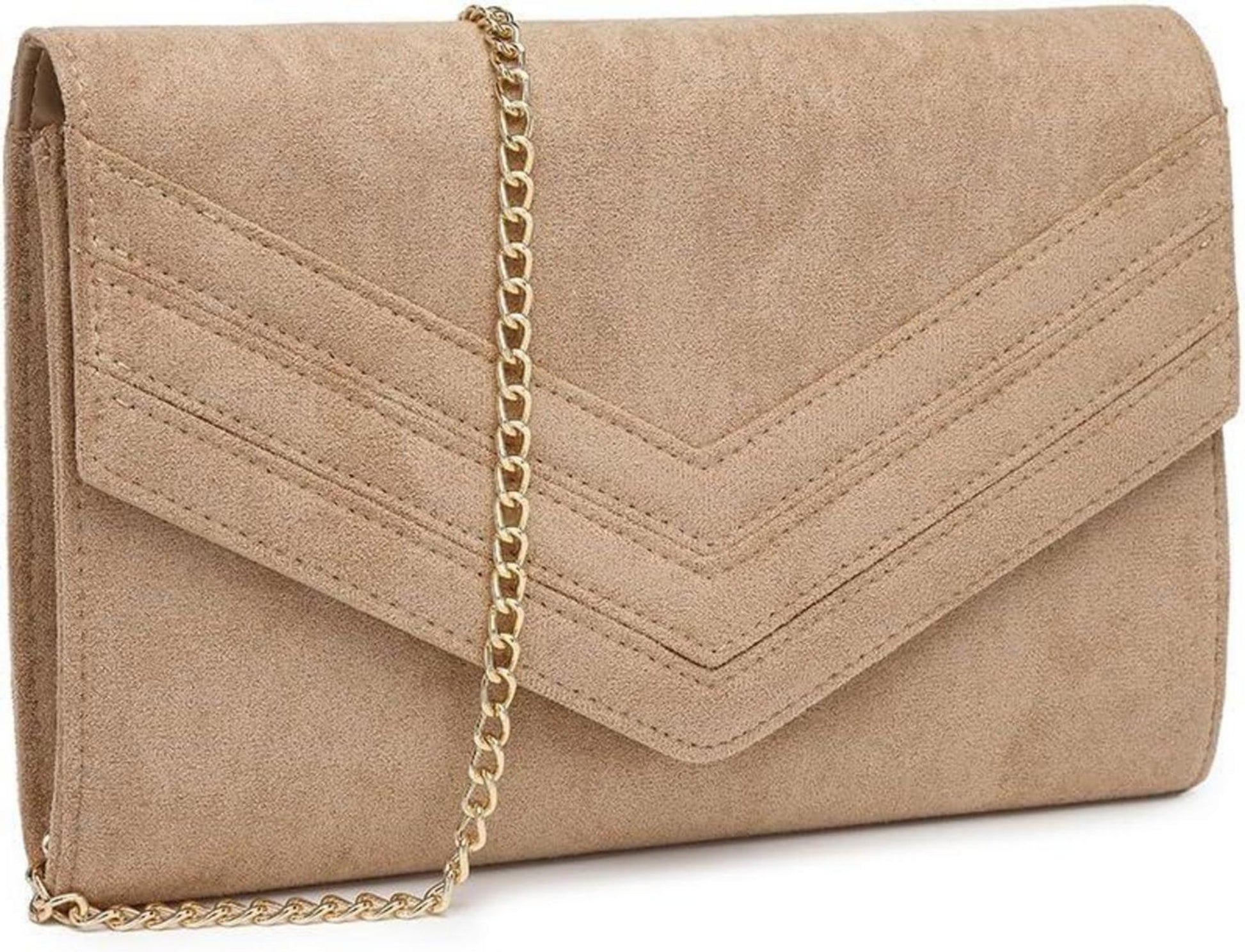 Clutch Envelope Pochette Abendtasche Mode Elegant Kettentasche