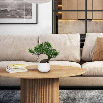 25cm Kunstbonsai Baum Keramiktopf Künstliche Pflanze Wohnzimmer Deko