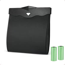 Magnetischer Auto Mülleimer aus hochwertigem PU-Leder für