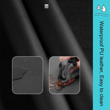 Magnetischer Auto Mülleimer aus hochwertigem PU-Leder für