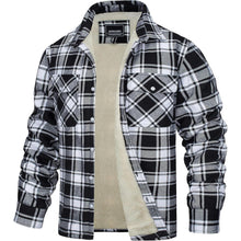 Herren Thermohemd mit Innenfleece – Schwarz