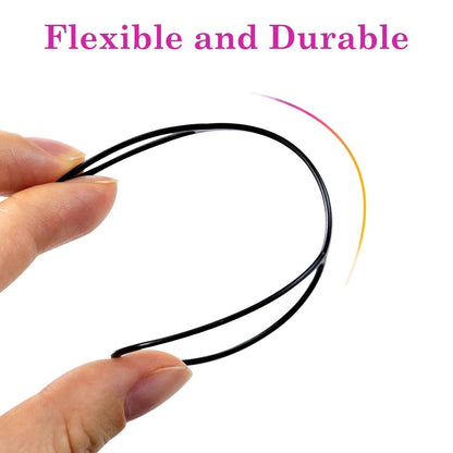 Schwarzer Haar Twister, 2 Stück Flechtwerkzeug für Haare, Spiral Flechten DIY Styling Tool