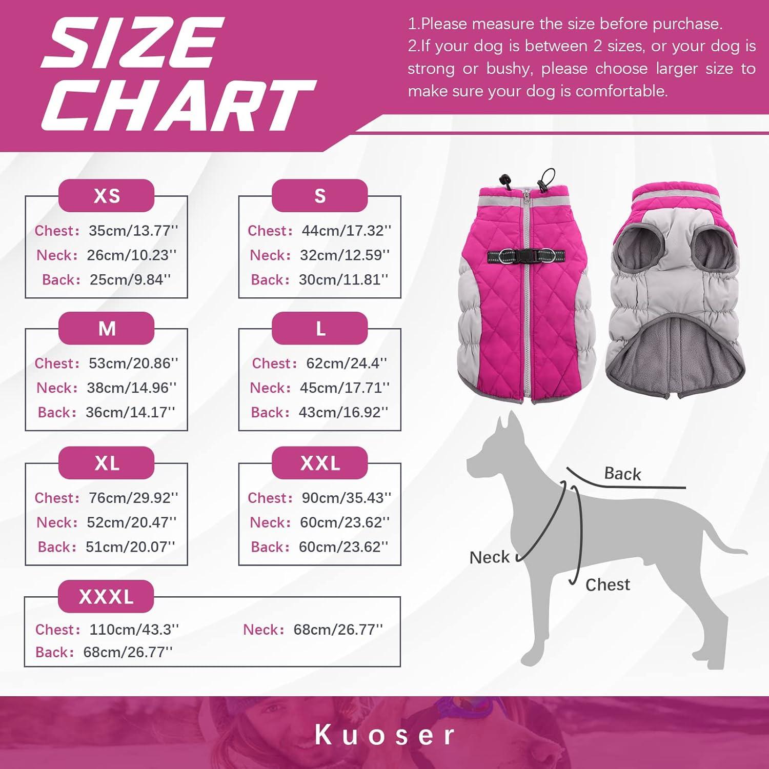 Wasserdichter Hundemantel Winterjacke für kleine mittlere