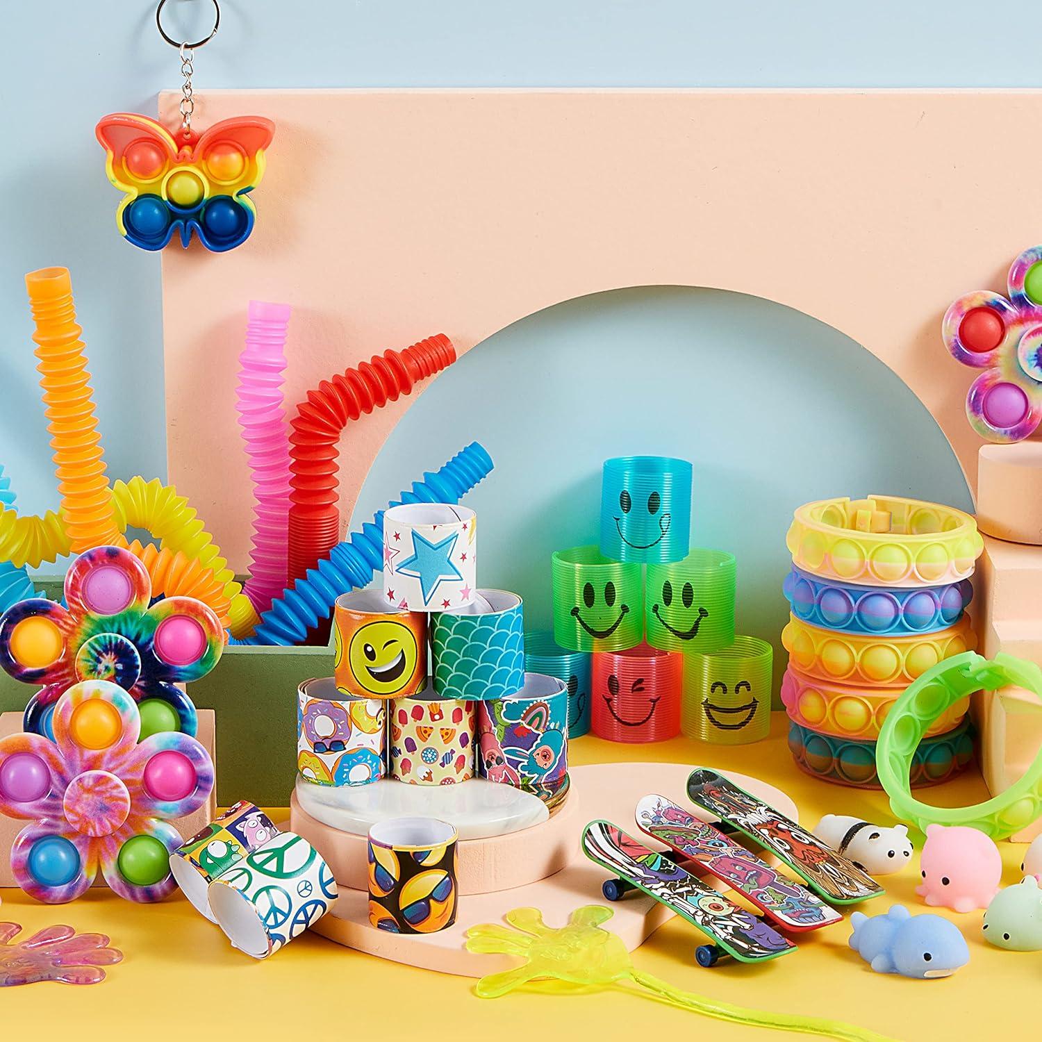 60-teiliges Set Fidget Spielzeug für Kindergeburtstag und