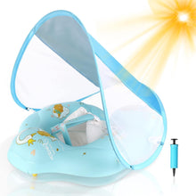 Schwimmring Baby Schwimmhilfe Sonnendach SPF 50+ 6-36 Monate