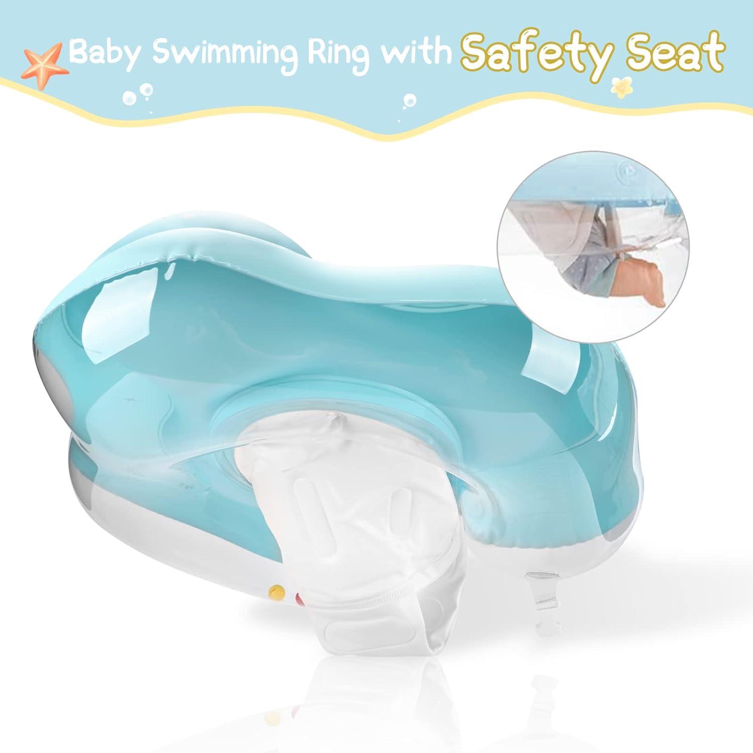 Schwimmring Baby Schwimmhilfe Sonnendach SPF 50+ 6-36 Monate