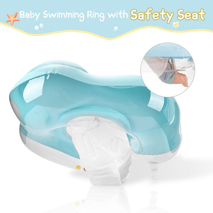 Schwimmring Baby Schwimmhilfe Sonnendach SPF 50+ 6-36 Monate