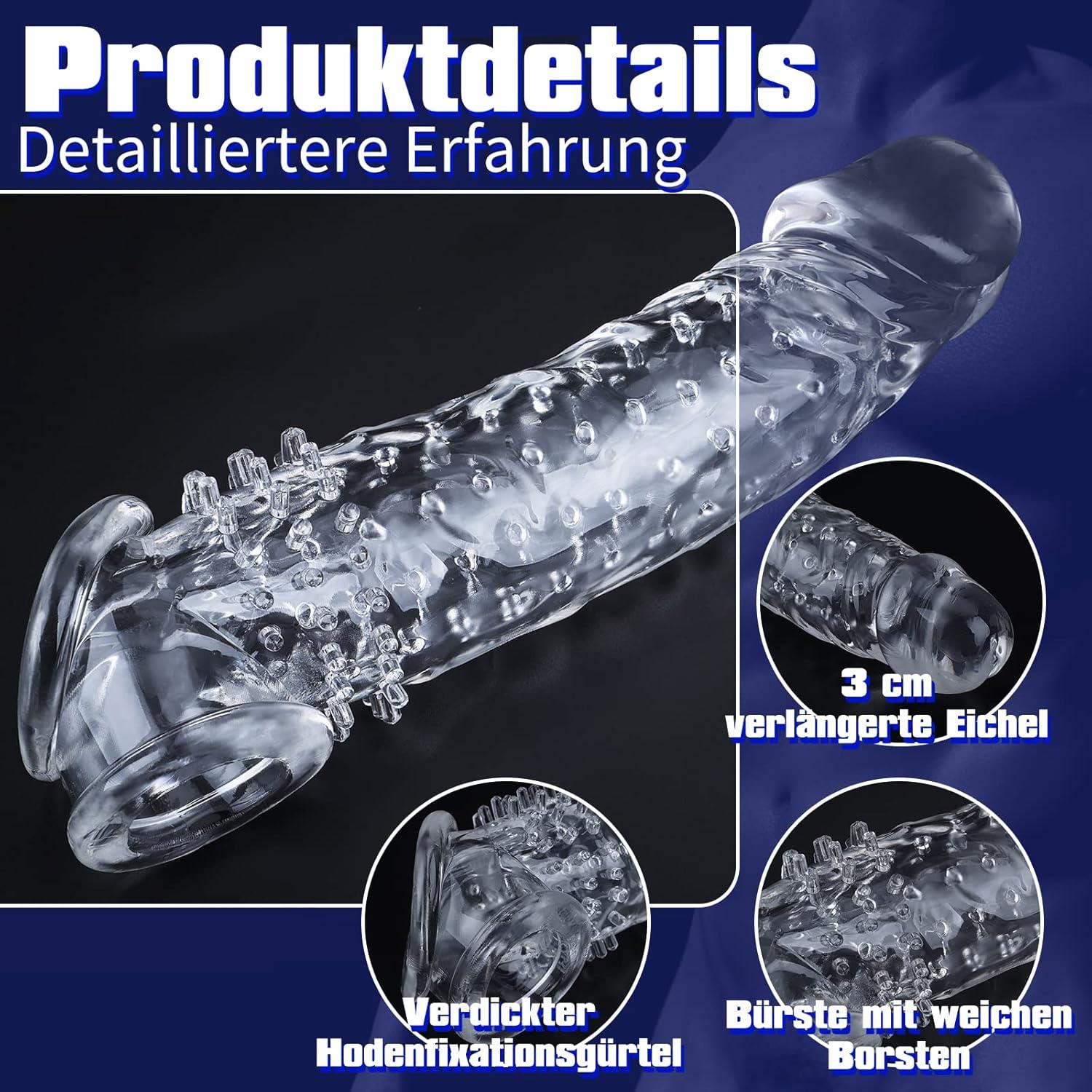 Penismanschetten für Männer Verdickt Hodenring Sexspielzeug询männer6545