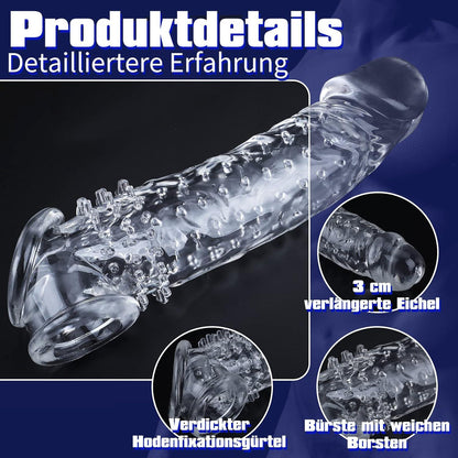 Penismanschetten für Männer Verdickt Hodenring Sexspielzeug询männer6545