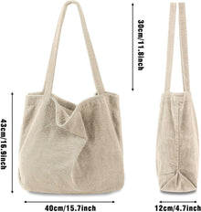 Captain Blues Cord Umhängetasche - Damen Shopper Tote Bag