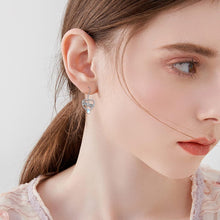 Libelle Ohrringe 925 Sterling Silber Mondstein Damen Mädchen
