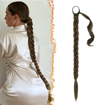 76cm Geflochtene Pferdeschwanzverlängerung