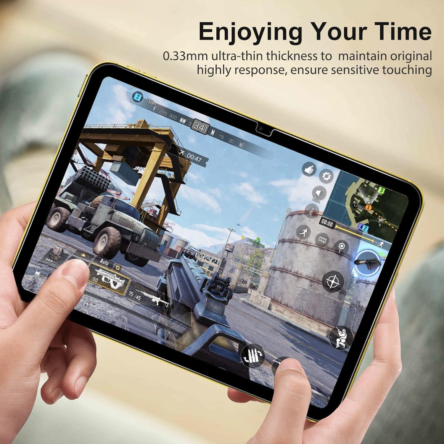 SPARIN iPad 10. Generation 2022 Panzerglas Schutzfolie 3 Stück