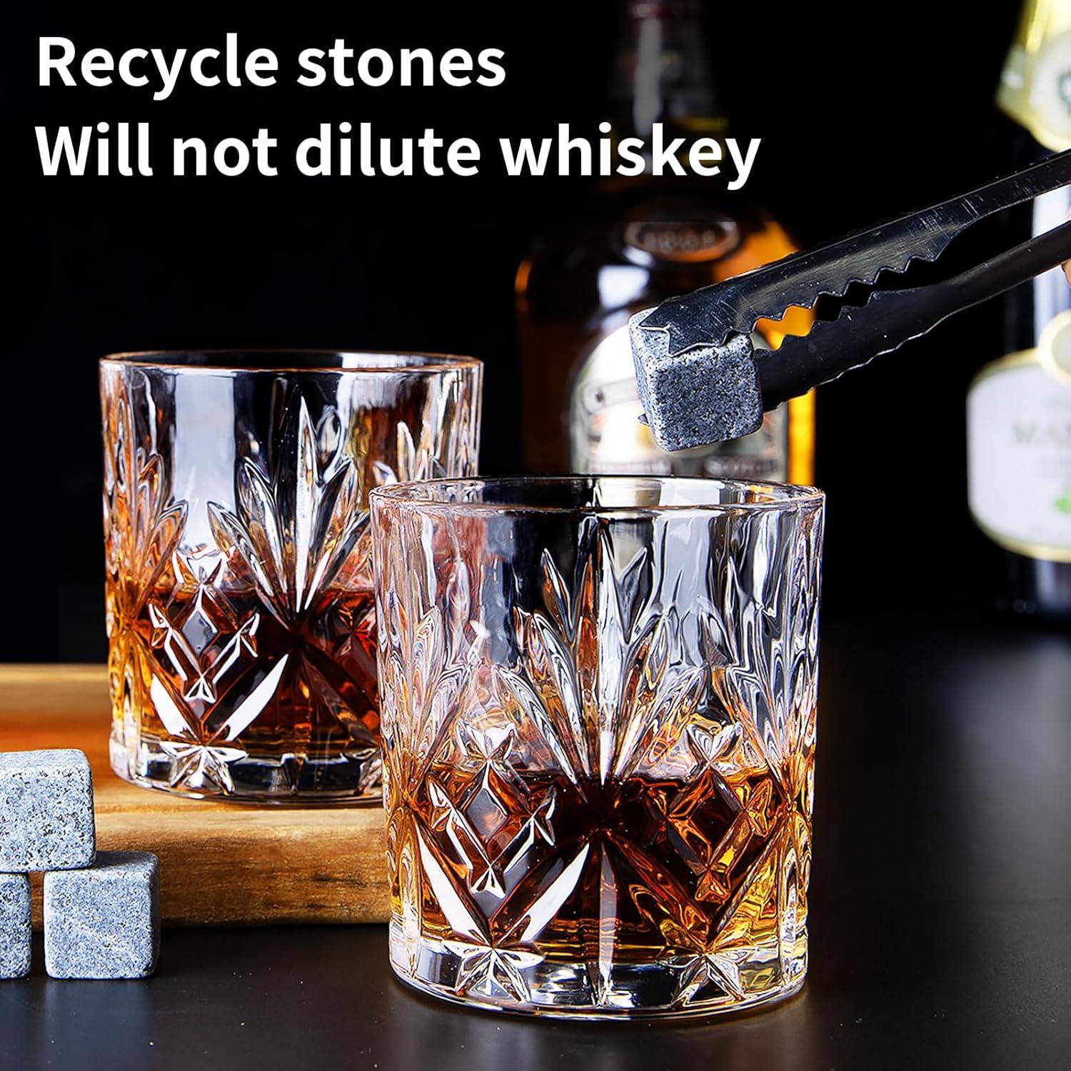 Whisky Gläser Kristall 2er Set 30cl Old Fashioned Scotch Bourbon Whiskey