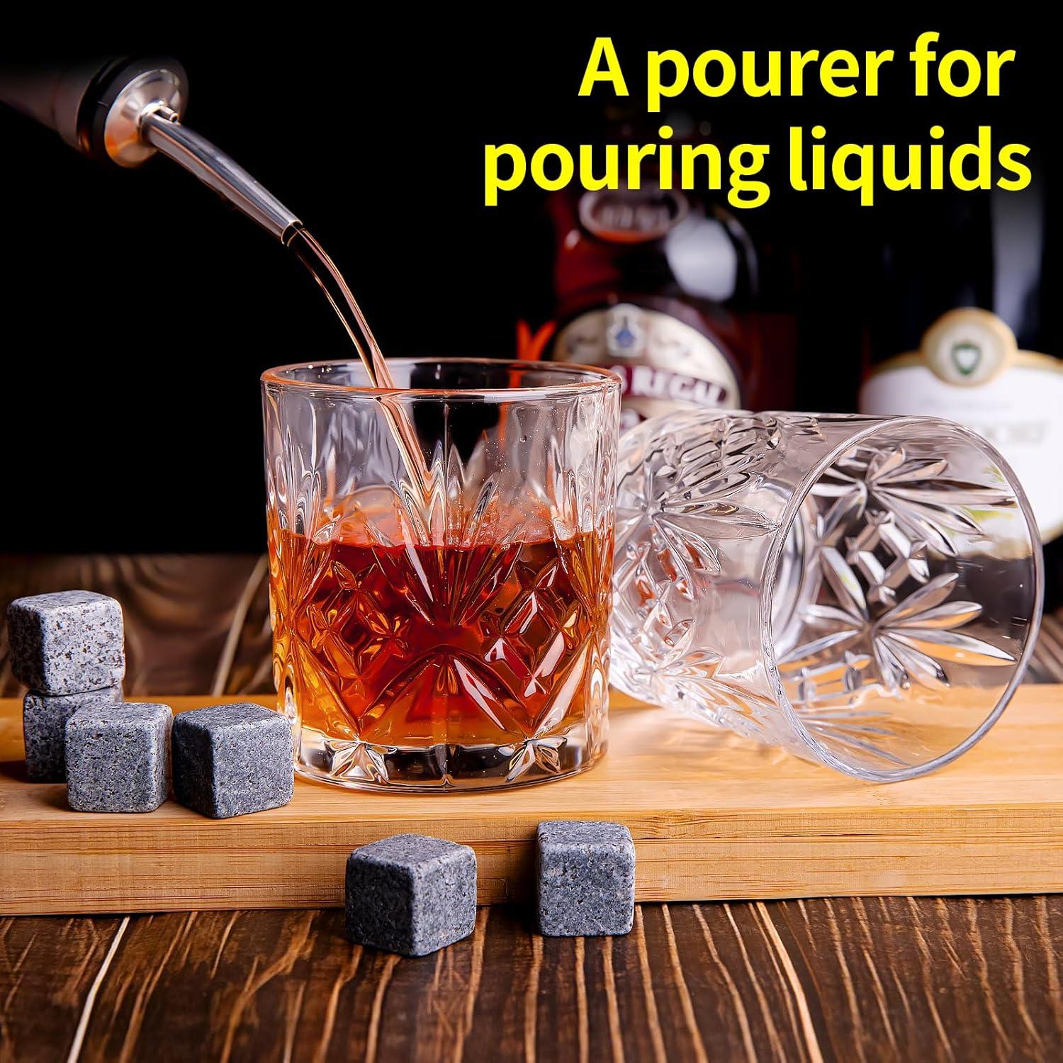 2er Set Crystal Whisky Gläser 30cl Old Fashioned Bourbon