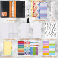 A6 Budget Planner Deutsch mit PU Leder
