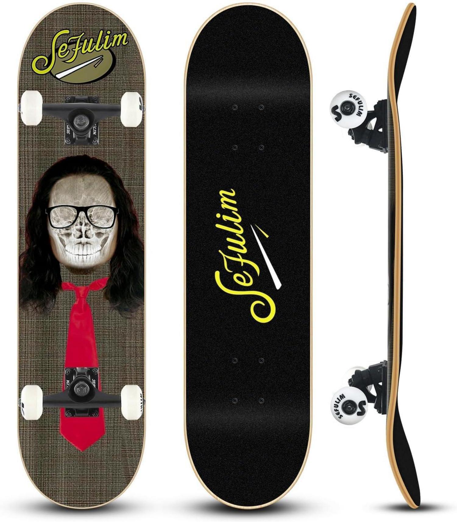 Professionelles 7-lagiges Ahorn Skateboard für