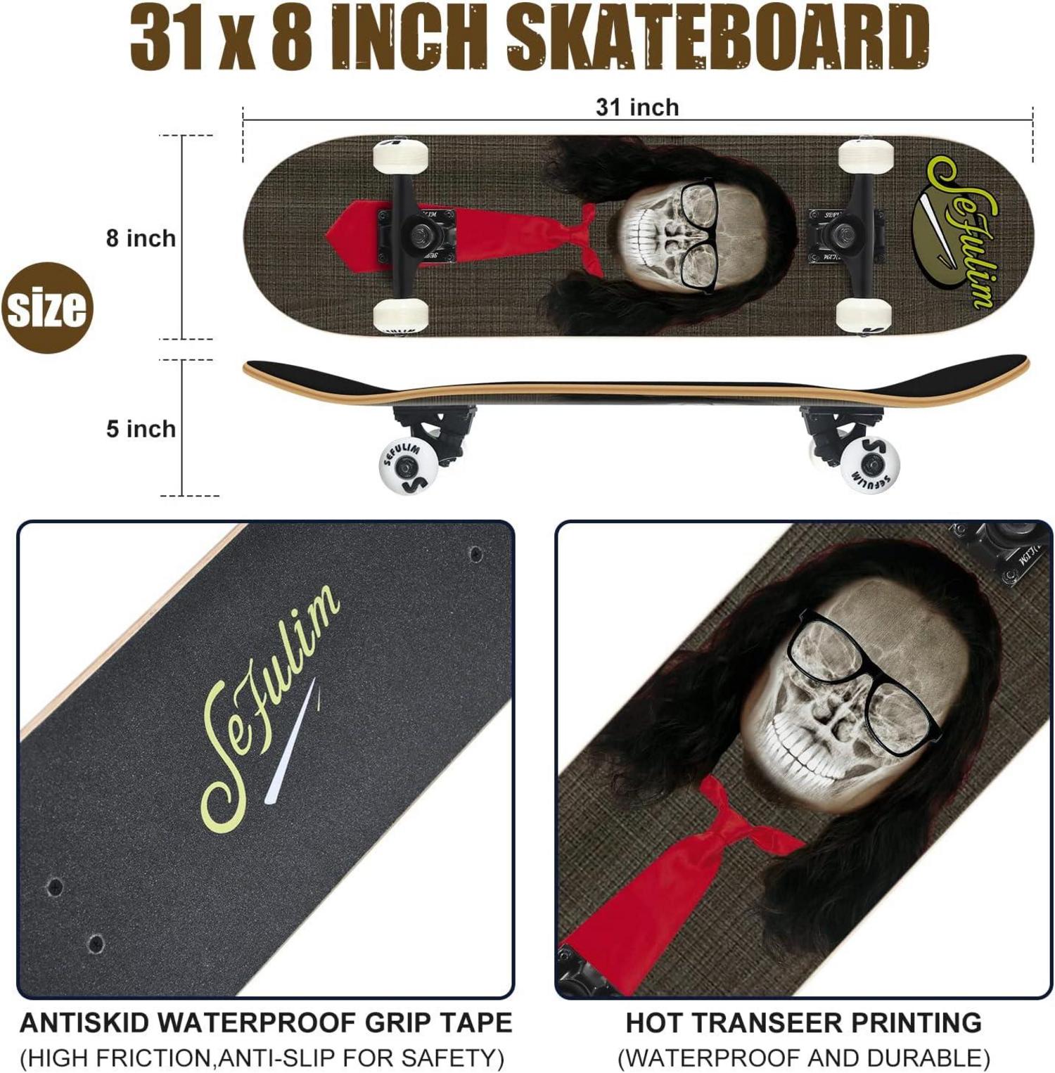 Professionelles 7-lagiges Ahorn Skateboard für