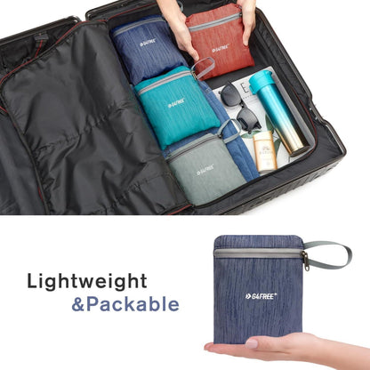 Leichter 10L Wanderrucksack faltbar, Dunkelblau