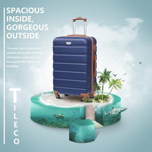 COOLIFE Hartschalen-Koffer Trolley Set mit TSA-Schloss, 4