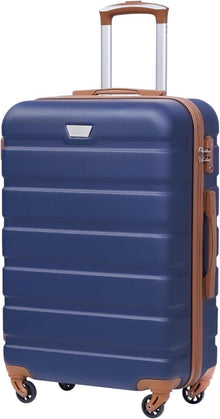 Hartschalen-Koffer Trolley Rollkoffer mit TSA-Schloss 4 Rollen