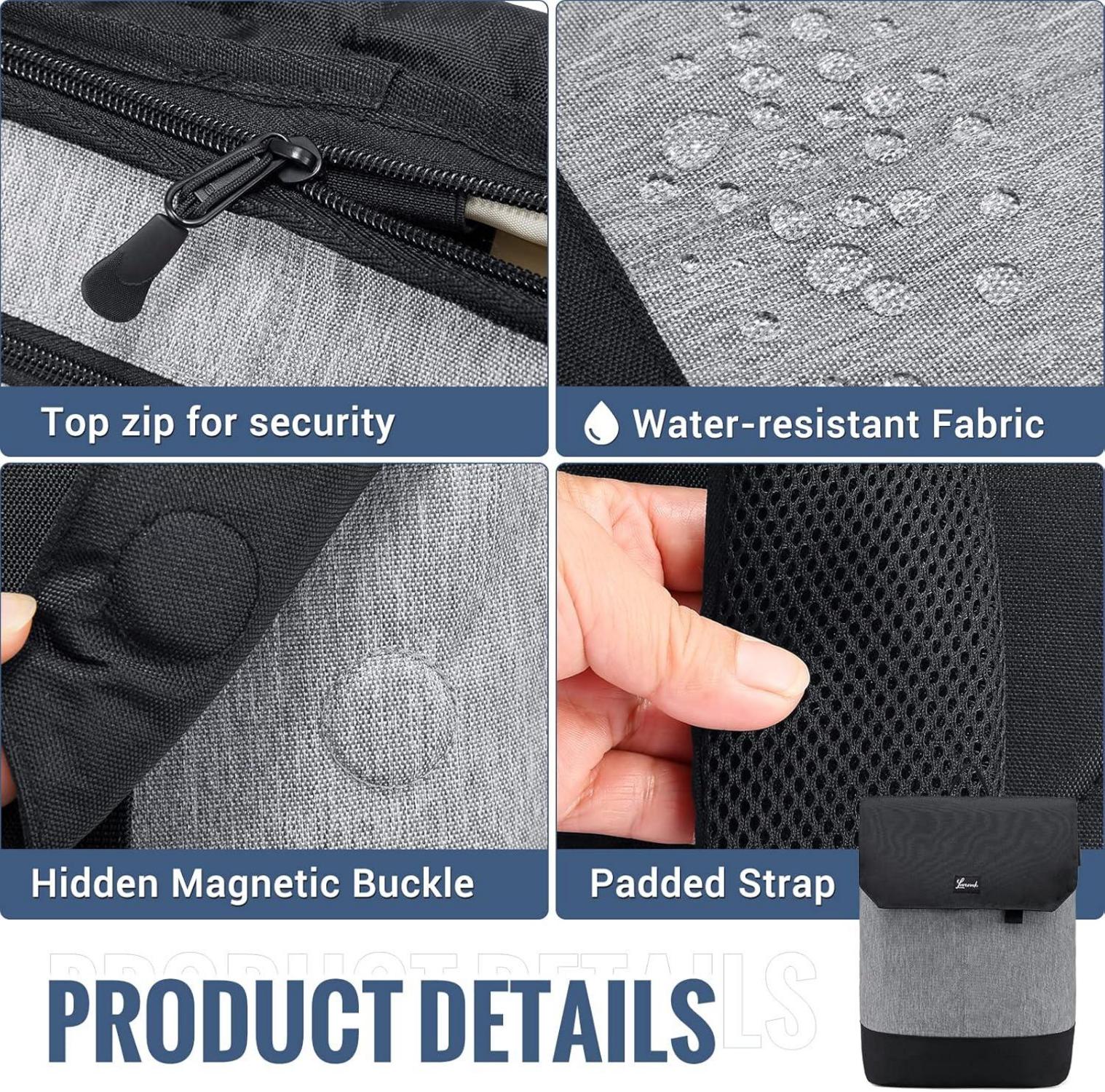 Schulrucksack Mädchen Damen Wasserdicht mit Laptopfach Anti Diebstahl 17 Zoll