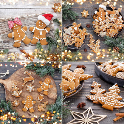 Ausstechformen Weihnachten Edelstahl Keks Dekoration 8 Stück