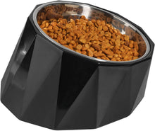 Geneigter Hundenapf mit 15 Grad Neigung, 880ml - Schwarz