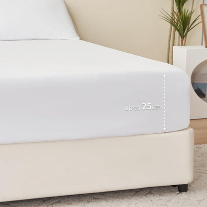 Spannbettlaken 180x200 Mikrofaser feuchtigkeitsabsorbierend