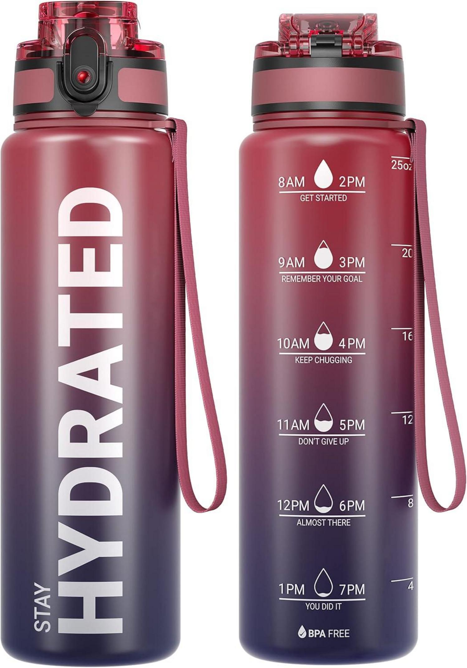 Sahara Sailor Trinkflasche BPA-frei Sport Wasserflasche 750ML