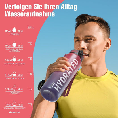 Sport Trinkflasche Sahara Sailor BPA-frei Tritan 750ML Auslaufsicher