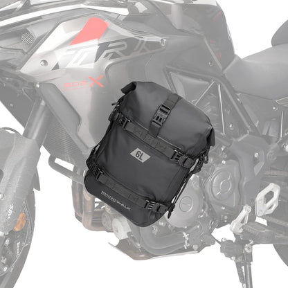 Motorrad Sturzbügeltasche Wasserdicht 6L Rahmen Satteltasche