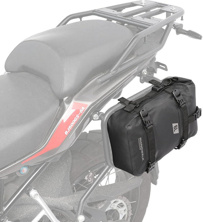Motorrad Sturzbügeltasche Wasserdicht 6L Schwarz Motorradrahmen