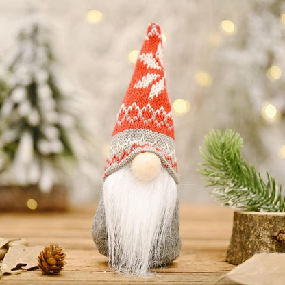 Deko Weihnachtswichtel Figuren Weihnachtsmann Gnom Handmade 3 Stück
