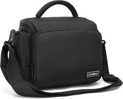 Kameratasche SLR Fototasche Wasserdicht Groß Schwarz für Canon Nikon