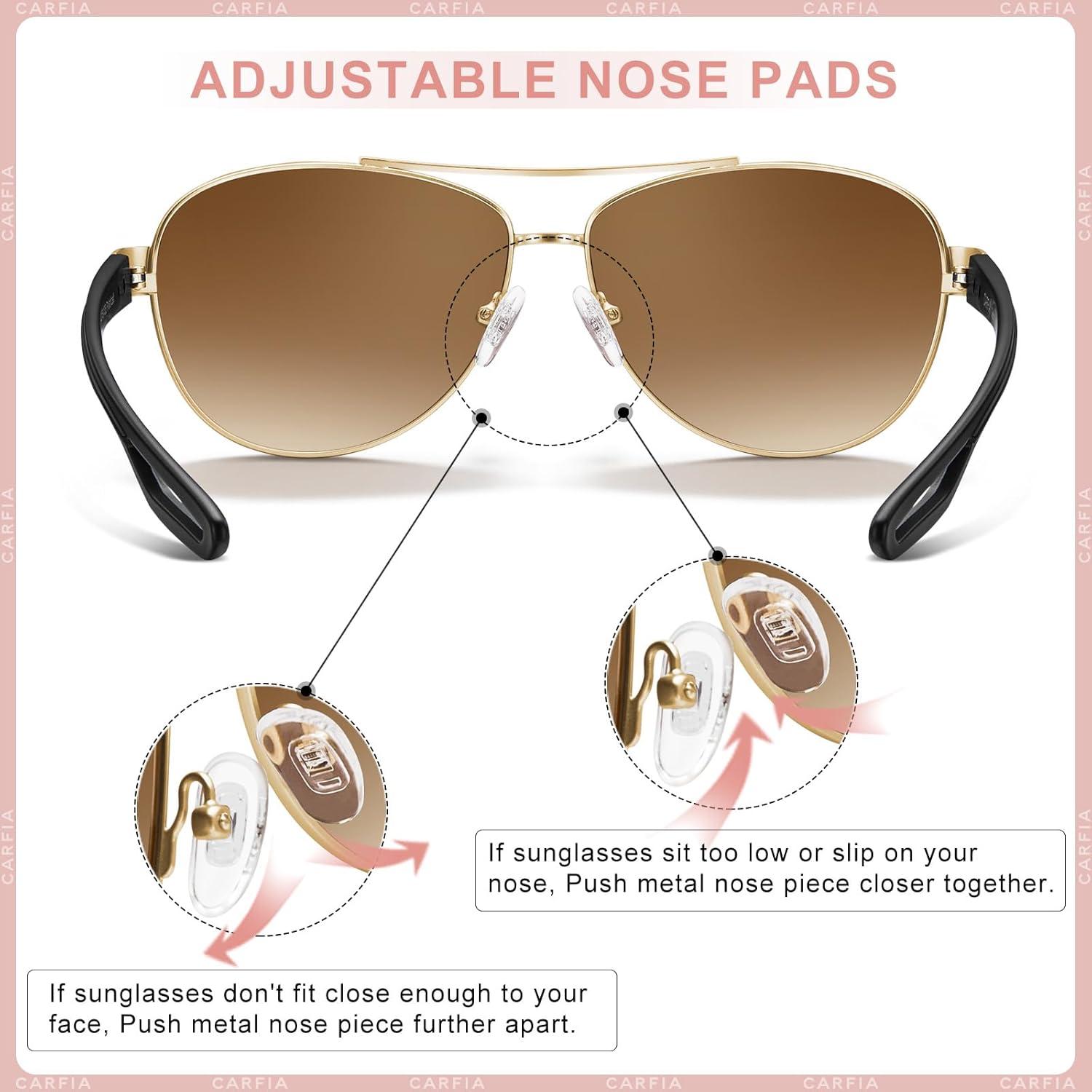 CARFIA Polarisierte Sonnenbrille UV400 Schutz Outdoor Fahren Sport