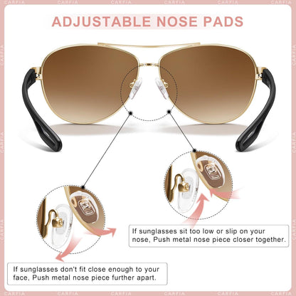 CARFIA Polarisierte Sonnenbrille UV400 Schutz Outdoor Fahren Sport