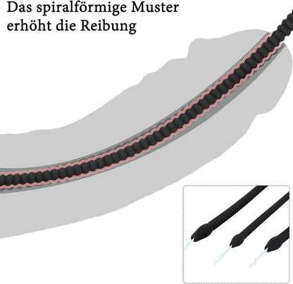 Silikon Dilator Harnröhre Stecker Penis Plug Ø 6mm Schwarz