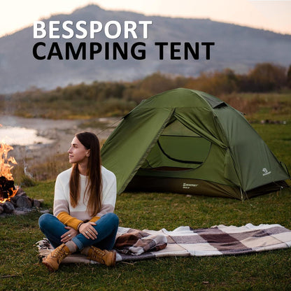 Ultraleichtes Campingzelt für 1-2 Personen, 3-4 Saison, Wasserdicht