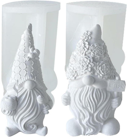 3D Silikonform Weihnachten Wichtel DIY Epoxidharz Formen