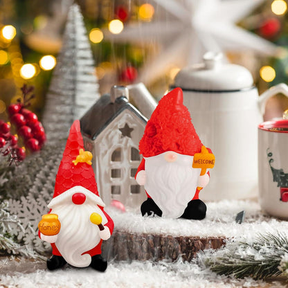 3D Silikonform Weihnachten Wichtel DIY Epoxidharz Fondant