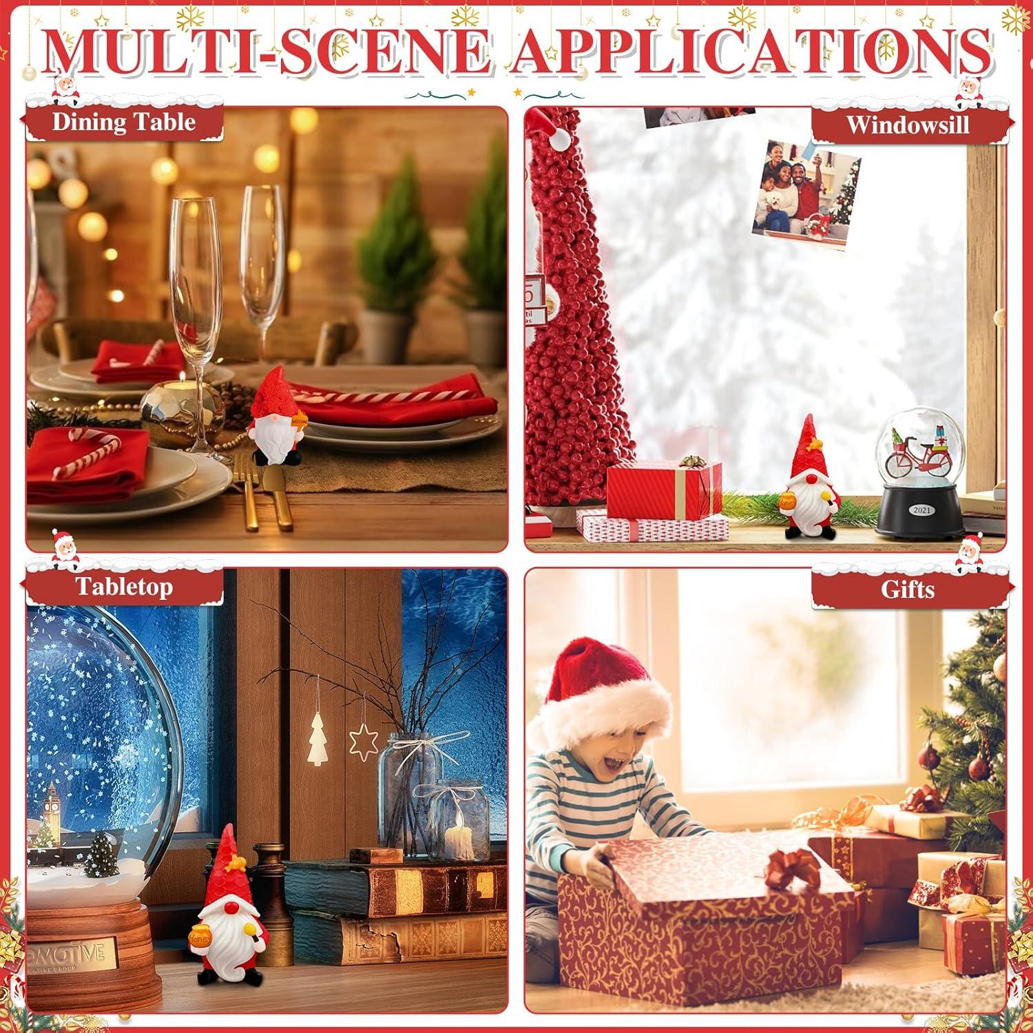 3D Silikonform Weihnachten Wichtel DIY Schokoladenform Harz Geschenke