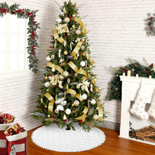 Garneck Weihnachtsbaum-Rock 36 Zoll Weißer