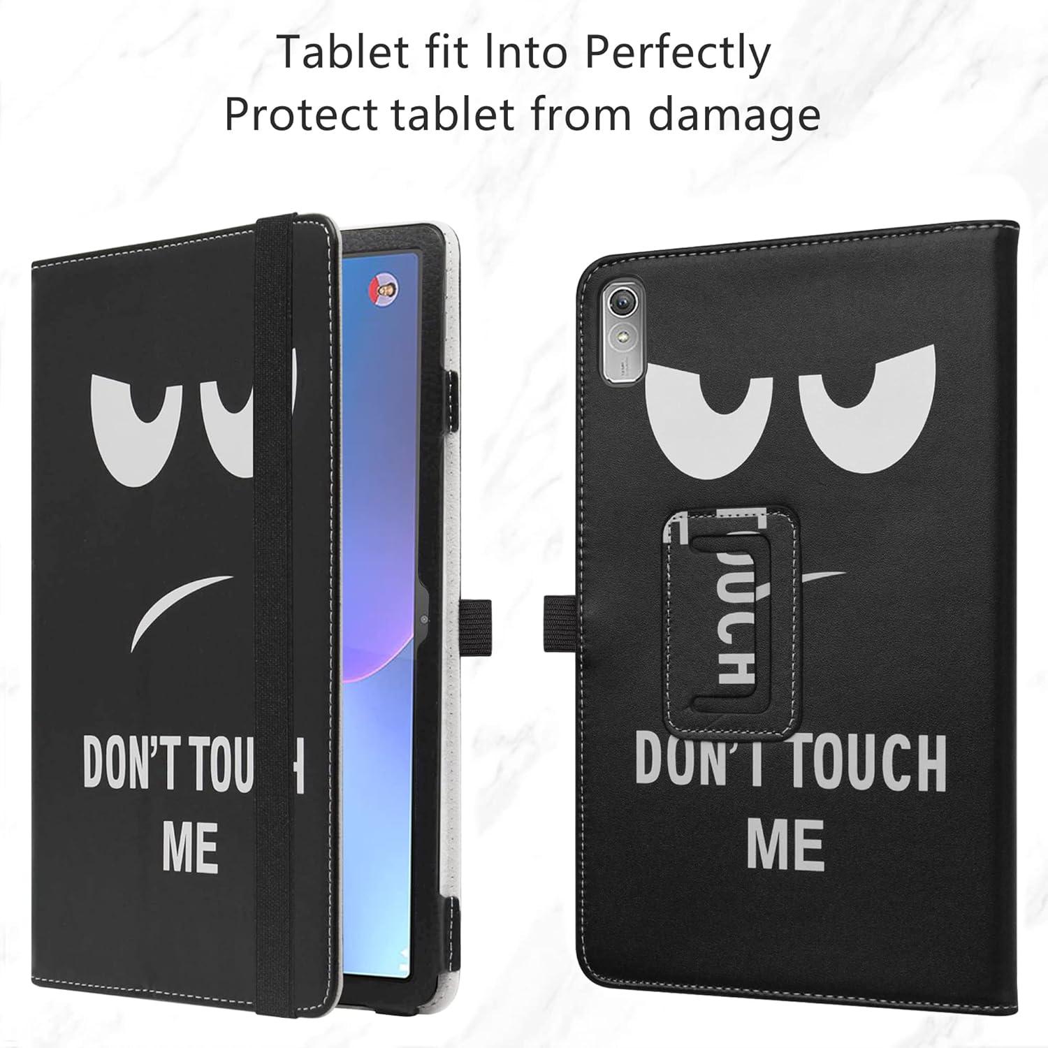 Hülle für Lenovo Tab P11 Pro 11.2 Zoll, PU Leder Tasche mit Ständer, Don't Touch