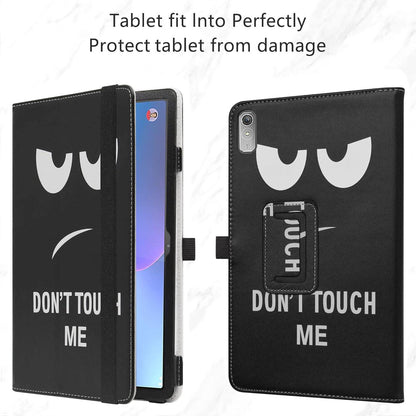 Hülle für Lenovo Tab P11 Pro 11.2 Zoll, PU Leder Tasche mit Ständer, Don't Touch